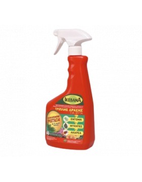 IKEBANA SPRAY 750 ML · ΕΤΟΙΜΟΧΡΗΣΤΟ ΤΡΙΠΛΗΣ ΔΡΑΣΗΣ ΓΙΑ ΦΥΤΑ