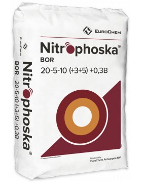 NITROPHOSKA® BOR 20-5-10(+3MgO+5S+TE)+0,3B 25 KG