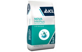 NOVA ICL MKPlus ΜΟΝΟ-ΦΩΣΦΟΡΙΚΟ ΚΑΛΙΟ 0-51-34+Zn+B 25 KG