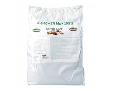 MILLER NUTRI-LEAF 4-5-40 + 2% Mg + 10% S 25 LB